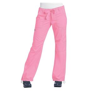 Scrub Pant 55% Cotton / 45% Polyester 6 Pockets 2X Large Pink Womens Ea