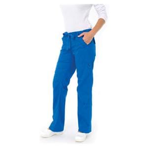 Scrub Pant 6 Pockets 2X Large Royal Blue Womens Ea