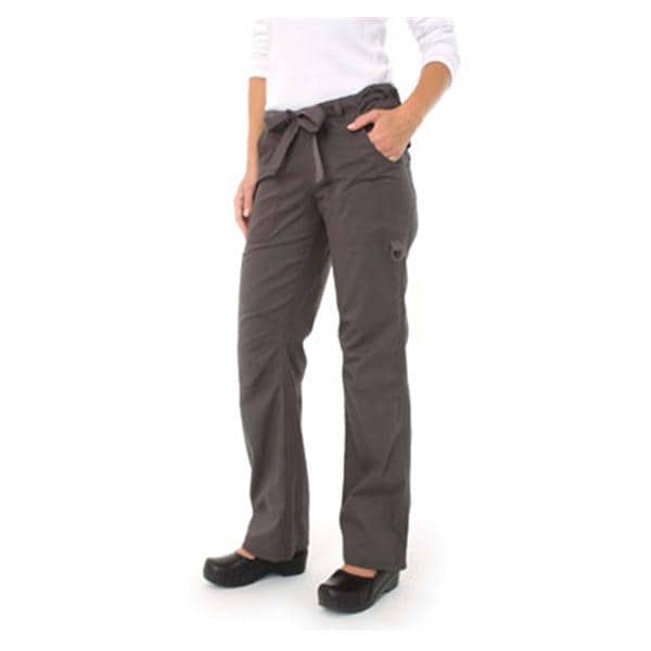 Scrub Pant 55% Cotton / 45% Polyester 6 Pockets Medium Steel Grey Womens Ea