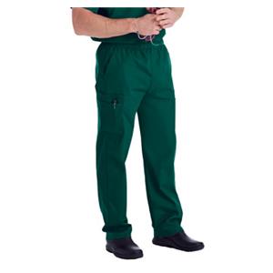 Scrub Pant 65% Polyester / 35% Cotton 5 Pockets Small Hunter Mens Ea