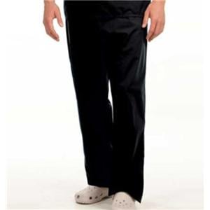 Scrub Pant 65% Polyester / 35% Cotton 1 Pocket 2X Large Black Unisex Ea