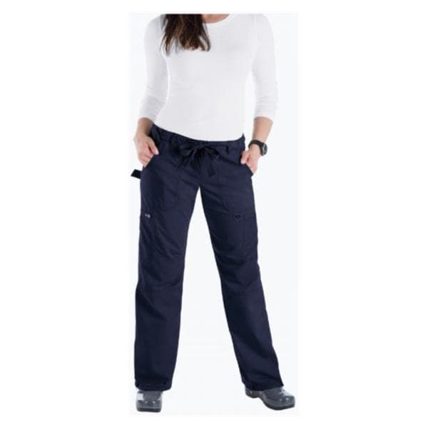 Scrub Pant 55% Cotton / 45% Polyester 6 Pockets X-Small Navy Womens Ea