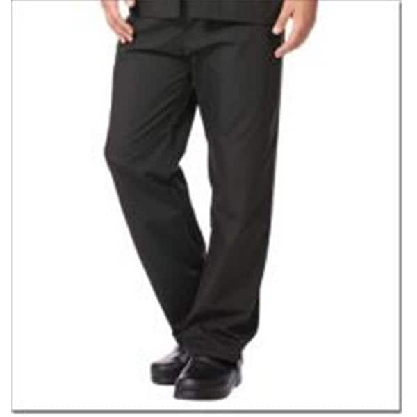Scrub Pant 65% Polyester / 35% Cotton 1 Pocket X-Large Black Unisex EA