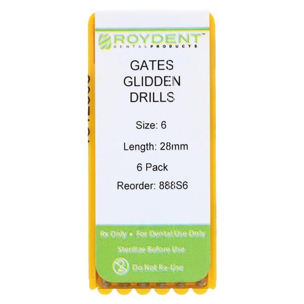 Gates Glidden Drill 28 mm Size 6 6/Bx