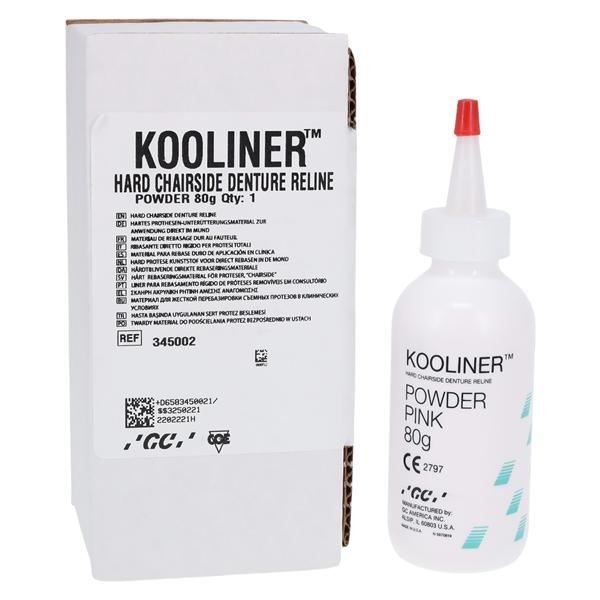 Kooliner Reline Material Hard Self Cure Pink 3oz/Bt
