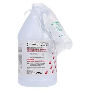 Coecide XL Sterilization Disinfectant 2.5% Glutaraldehyde 1 Gallon Gal/Bt, 4 EA/CA