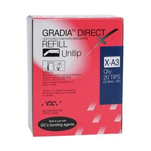 Gradia Direct X Universal Composite A3 Unitip Refill 20/Bx