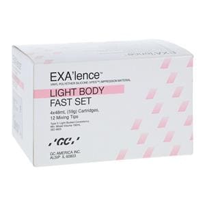 Exa'lence Impression Material Fast Set 48 mL Light Body Refill 4/Pk