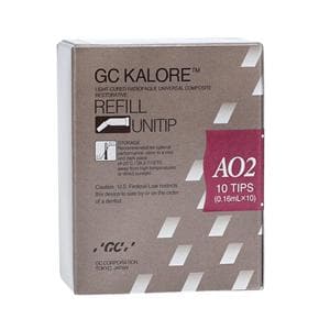 GC Kalore Universal Composite AO2 Opaque Unitip Trial Kit 10/Bx