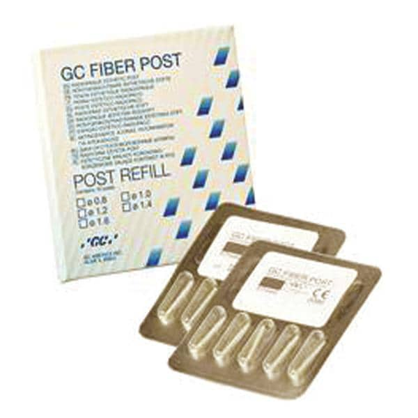 GC Fiber Post Fiber Posts Refill 1 mm 10/Bx