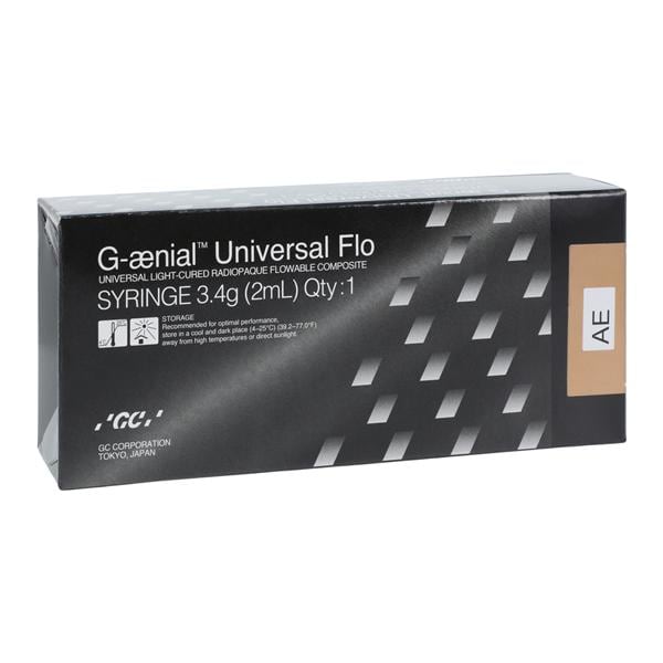 G-aenial Universal Flo Flowable Composite AE (Adult Enamel) Syringe Refill Ea