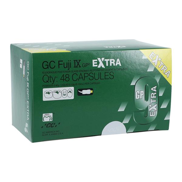 GC Fuji IX GP EXTRA Glass Ionomer Capsule A2 Refill 48/Bx