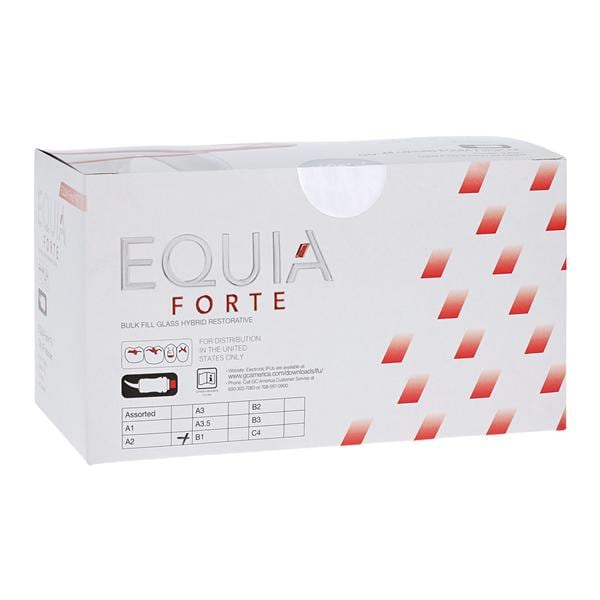 EQUIA Forte Fil Glass Ionomer Capsule A2 Refill 48/Bx