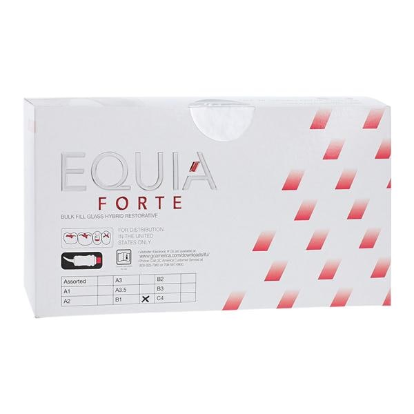 EQUIA Forte Fil Glass Ionomer Capsule B1 Refill 48/Bx