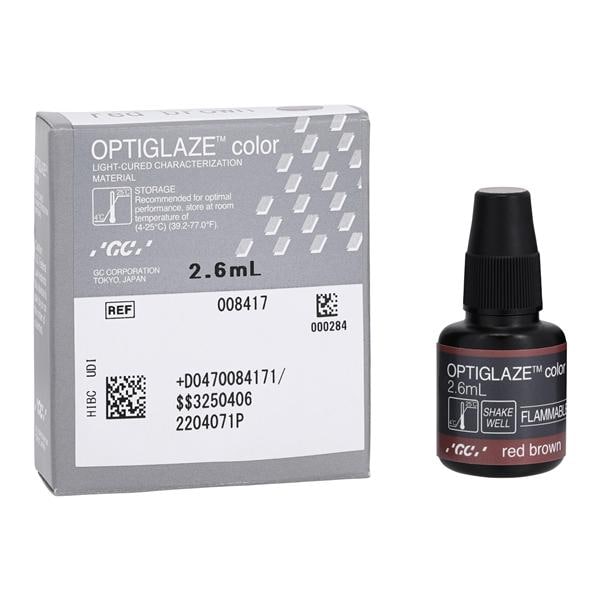 Optiglaze Color Light Cure Indirect Restorative Nano-Filled Red Brown 2.6ml/Bt