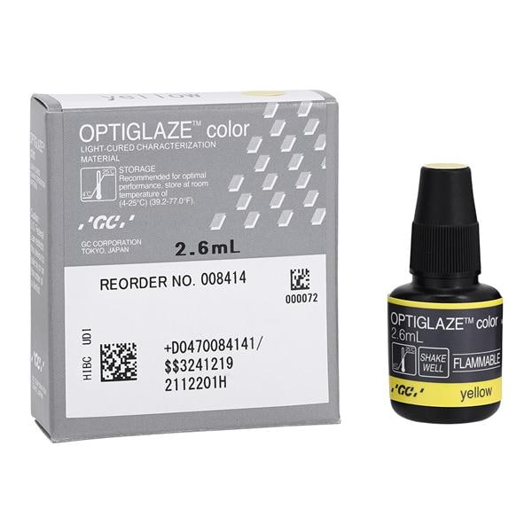Optiglaze Color Light Cure Indirect Restorative Nano-Filled Yellow 2.6mL/Bt