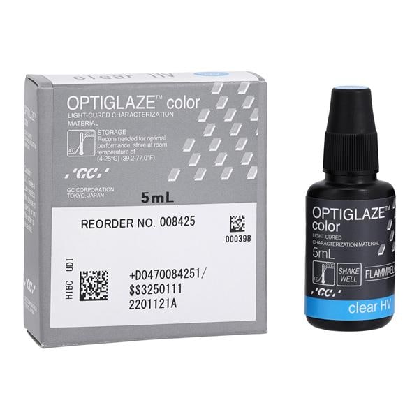 Optiglaze Color Light Cure Indirect Restorative Nano-Filled Clear HV 5mL/Bt