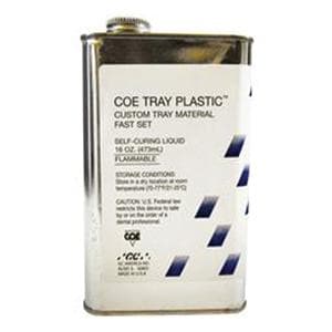 Coe Tray Custom Tray Material Acrylic Resin Self Cure 16oz/Bt