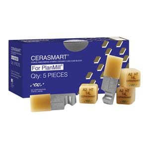 CERASMART HT Milling Blocks 14 B1 For PlanMill 5/Pk