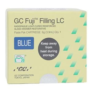 GC Fuji Filling LC Glass Ionomer Cartridge Blue Refill 8gm/Ea