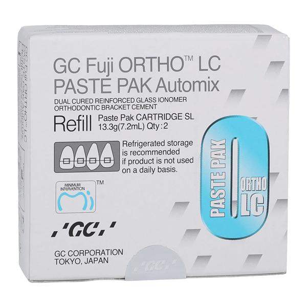 GC Fuji Ortho LC Automix Glass Ionomer Cement Refill Package 2/Pk