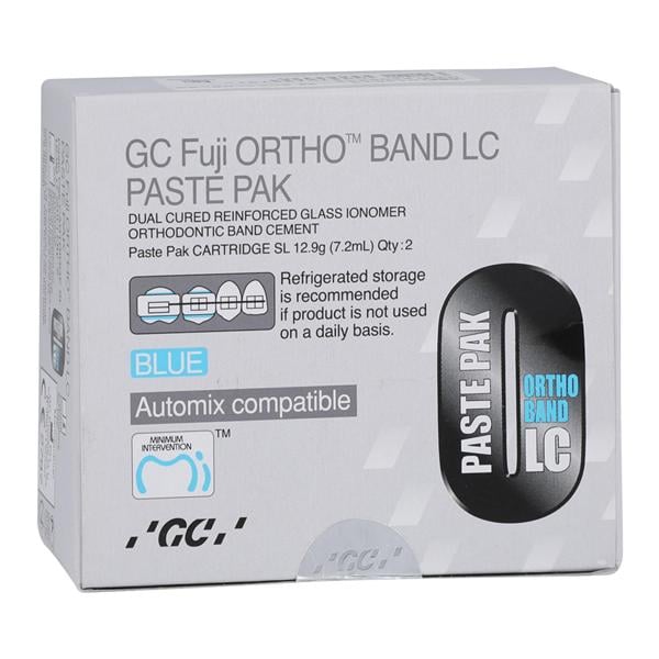 GC Fuji Ortho Band LC Paste Pak Glass Ionomer Cement Refill Package 2/Pk