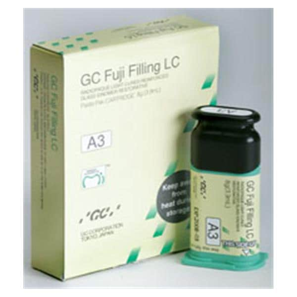 GC Fuji Filling LC Glass Ionomer Cartridge A3.5 Refill 8gm/Ea