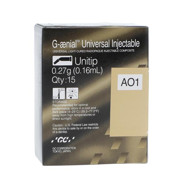 G-aenial Universal Injectable Universal Composite AO1 Unitip Refill 15/Pk