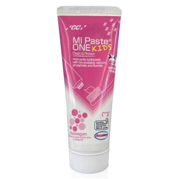 MI Paste One Kids Toothpaste 46 Gm Bubble Gum 10/Bx