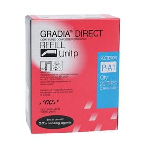 Gradia Direct Universal Composite P-A1 Core Unitip Kit 20/Bx