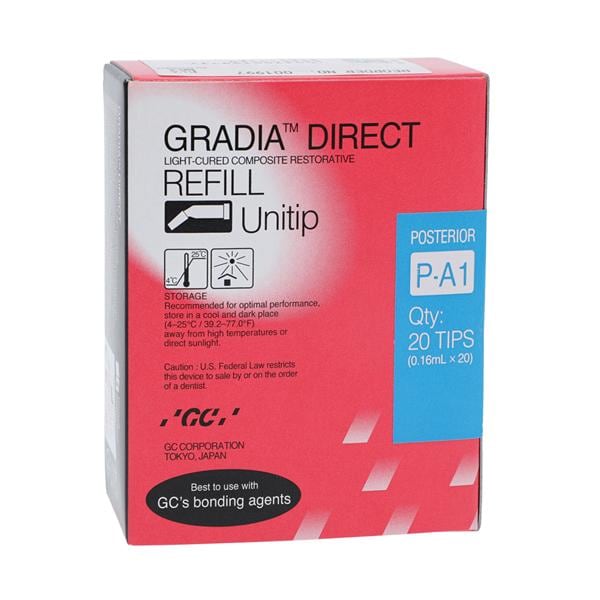 Gradia Direct Universal Composite P-A1 Core Unitip Kit 20/Bx