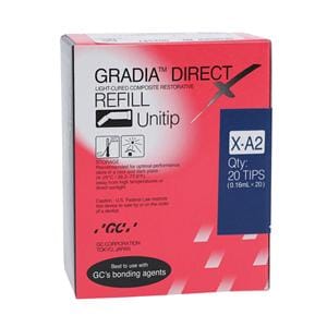 Gradia Direct X Universal Composite A2 Unitip Refill 20/Bx