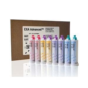 EXA ADVANCED Impression Material Cartridge Nrml St 48 mL Inj Bulk Pack 32/Pk