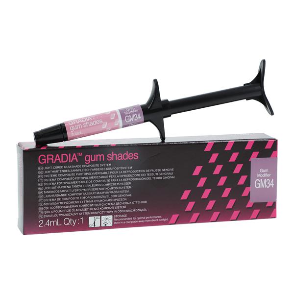 Gradia Gum Light Cure Indirect Restorative Modifier GM34 2.4mL/Ea