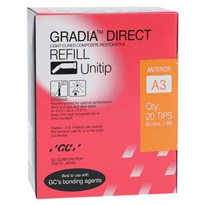 Gradia Direct Universal Composite A3 Unitip Refill 20/Bx