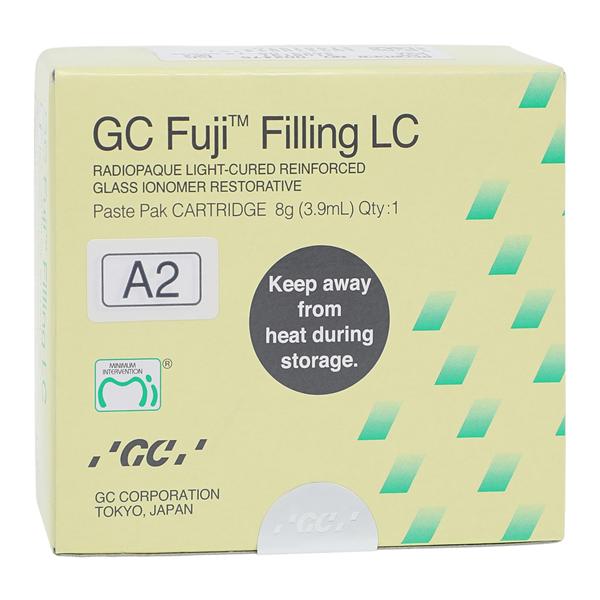 GC Fuji Filling LC Glass Ionomer Cartridge A2 Refill 8gm/Ea