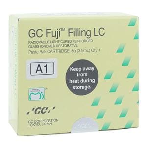 GC Fuji Filling LC Glass Ionomer Cartridge A1 Refill 8gm/Ea