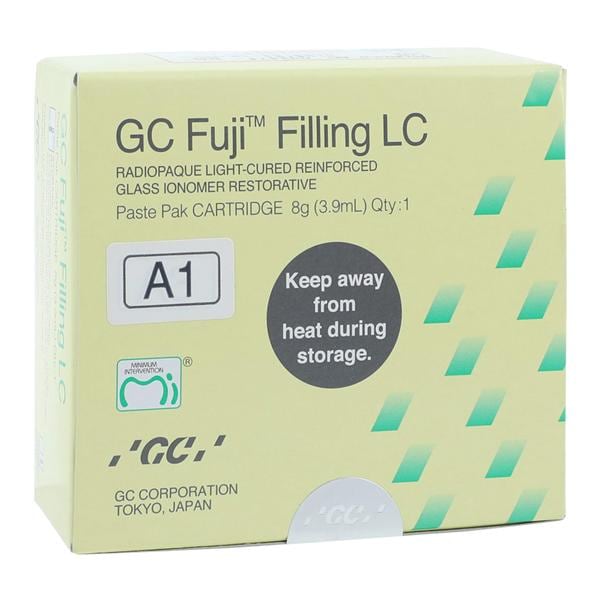 GC Fuji Filling LC Glass Ionomer Cartridge A1 Refill 8gm/Ea