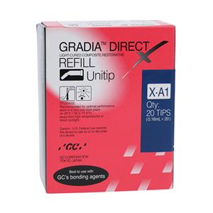 Gradia Direct X Universal Composite A1 Unitip Refill 20/Bx