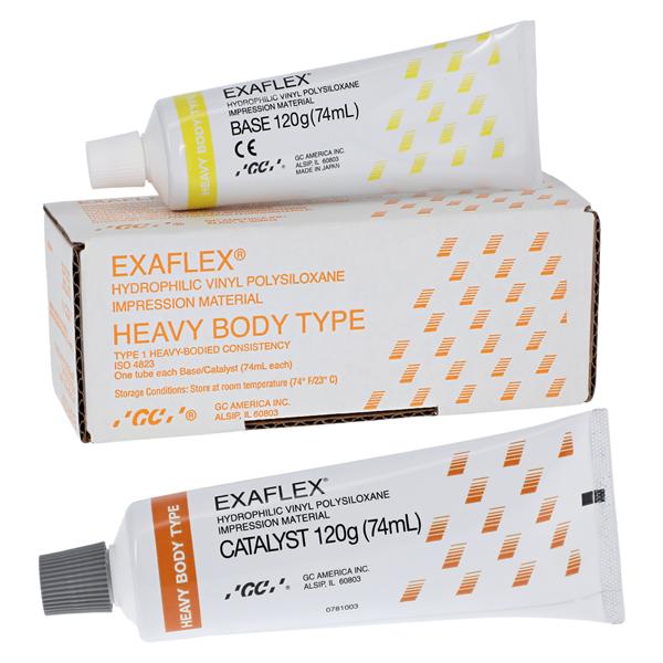 Exaflex Impression Material 74 mL Heavy Body Single Package Ea