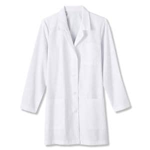 META Lab Coat 3 Pockets Long Sleeves 33 in 2X Large White Womens Ea