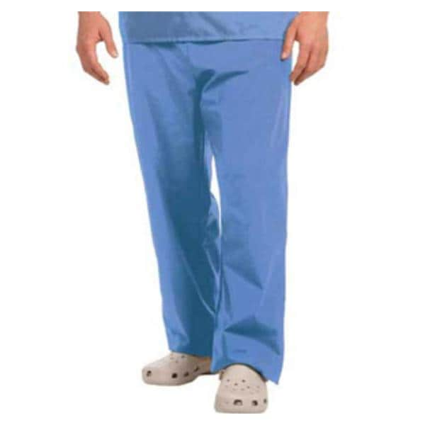 Scrub Pant 1 Pocket Medium Ceil Blue Unisex Ea