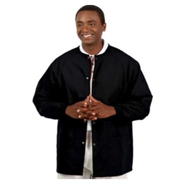 Warm-Up Jacket Long Raglan Sleeves / Knit Cuffs Small Ea