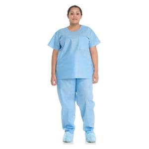 Scrub Pant 3 Layer SMS 2X Large Blue 48/Ca