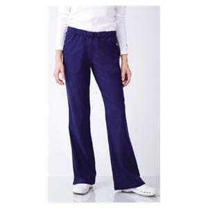 Urbane Scrub Pant Poly/Ryn/Spndx 2 Pockets Medium Navy Womens Ea