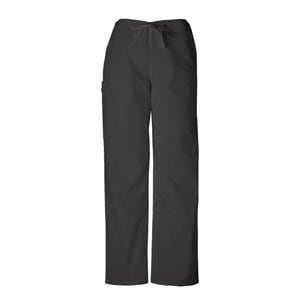 Cherokee Scrub Pant 65% Polyester / 35% Cotton 3 Pockets X-Large Black Unisex Ea