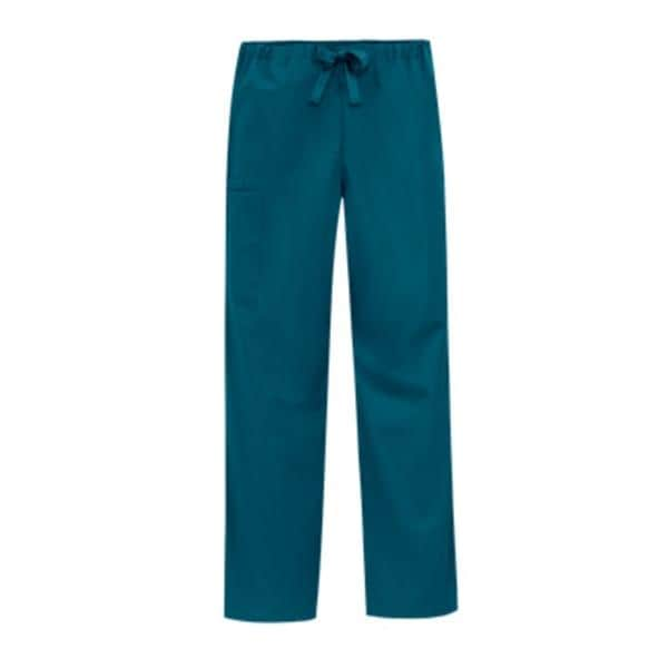 Cherokee Scrub Pant Poly/Ctn 3 Pockets Large Caribbean Blue Unisex Ea