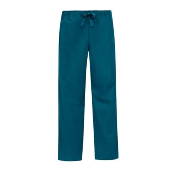 Cherokee Scrub Pant 65% Plstr/35% Ctn 3 Pockets Medium Caribbean Blue Unisex Ea
