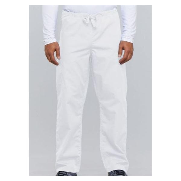 Cherokee Scrub Pant 4100 Unisex 2X Large White Ea