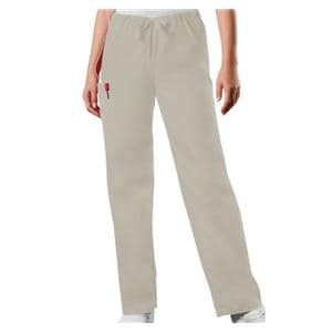 Cherokee Scrub Pant 3 Pockets Large Khaki Unisex Ea